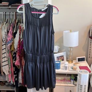 Charcoal 100% polyester sun dress